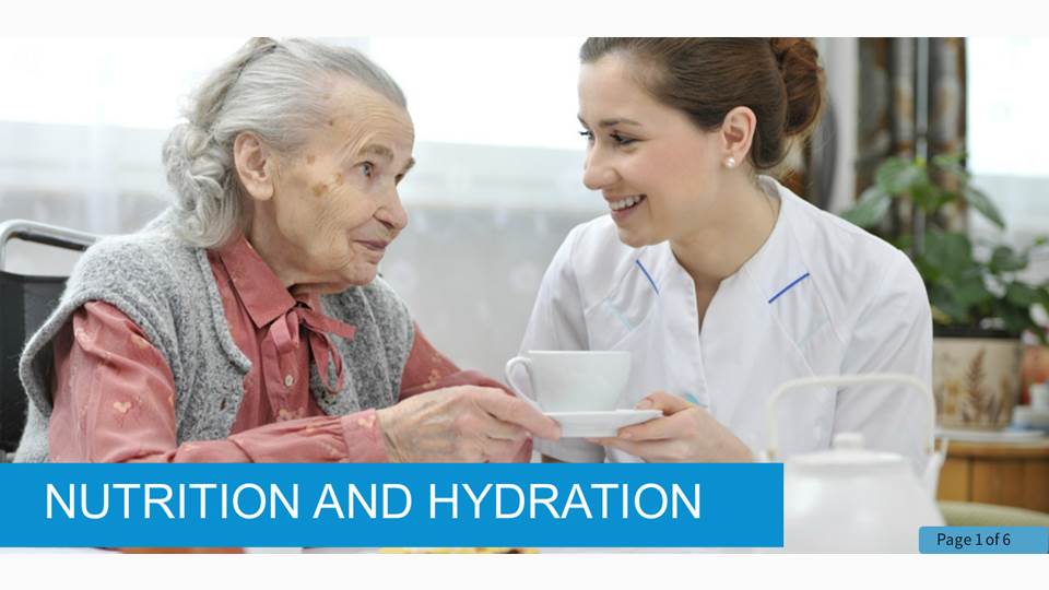 Nutrition and Hydration in Healthcare | Online Training Course