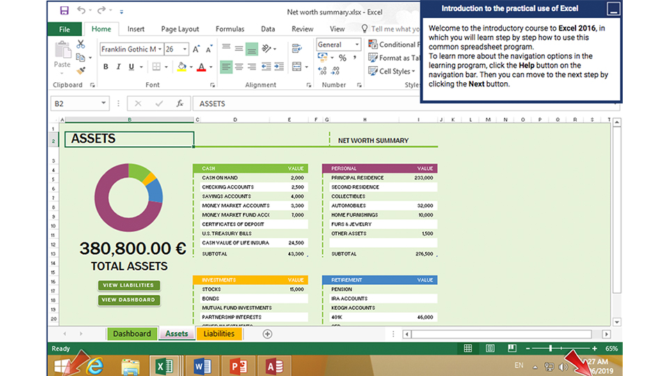 microsoft excel training courses free