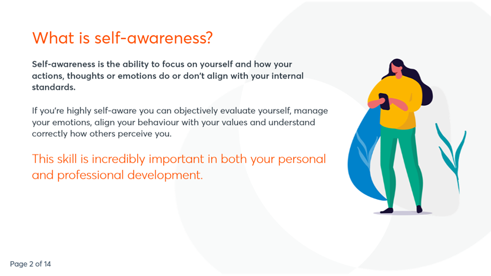 Personal Development And Self Awareness Virtual College